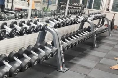 Best gym in nagpur beltarodi dumbell section