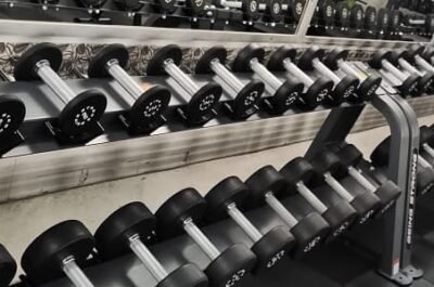 Best gym in nagpur beltarodi dumbell section